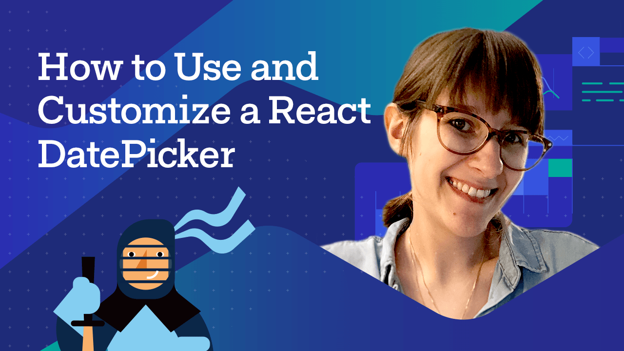 React DatePicker component video