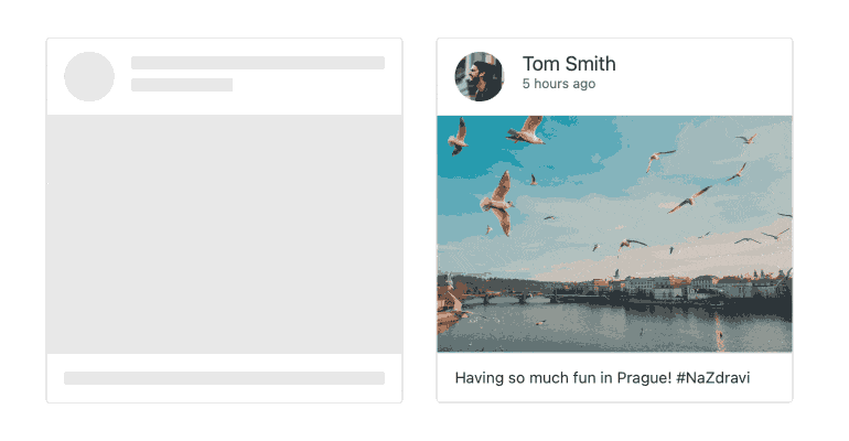 React Skeleton Component