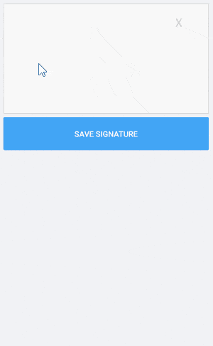 save-signature-demo signature for Xamarin demo