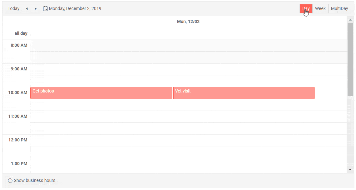 Telerik UI for Blazor Scheduler Telerik UI for Blazor Scheduler