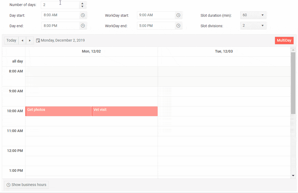 Telerik UI for Blazor Scheduler Telerik UI for Blazor Scheduler