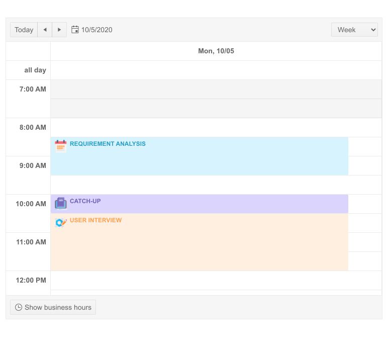 Telerik UI for Blazor Scheduler-Appointment Templates