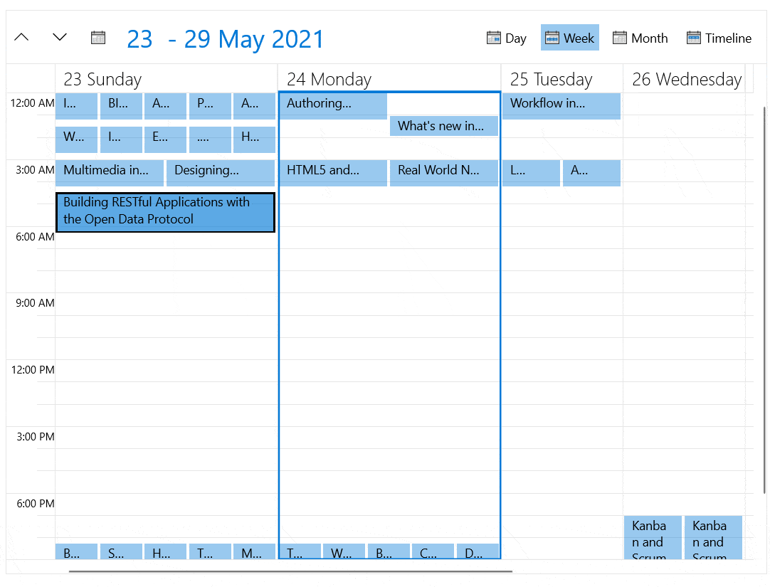 RadScheduler Drag & Drop RadScheduler Drag & Drop