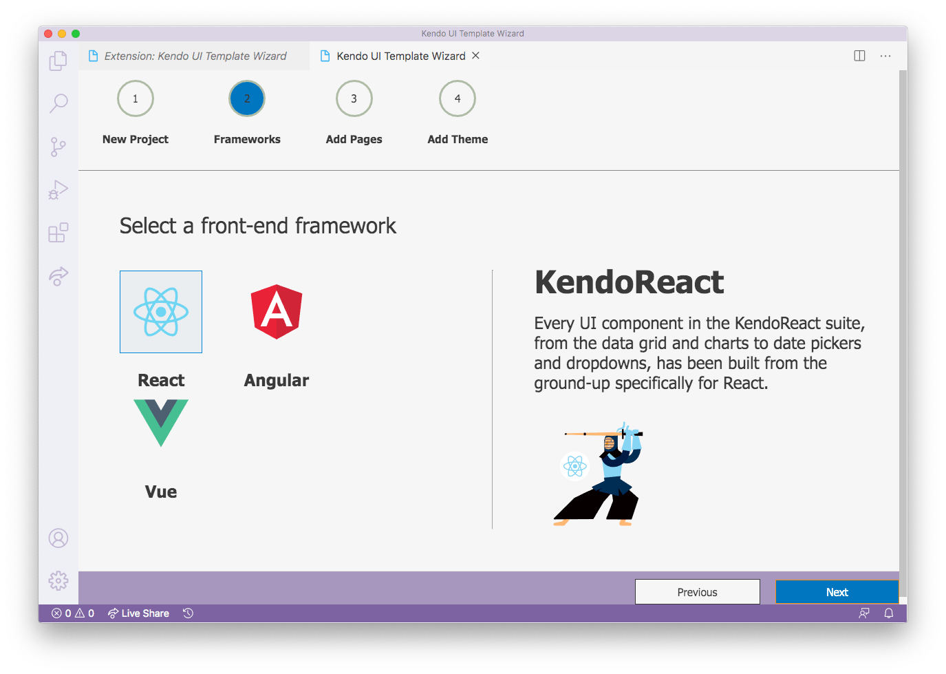 Choosing your framework Choosing your framework