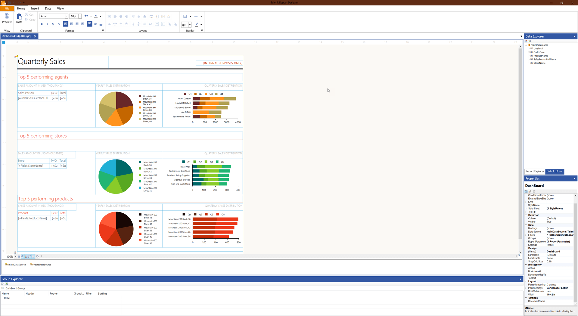 Standalone Report Designer