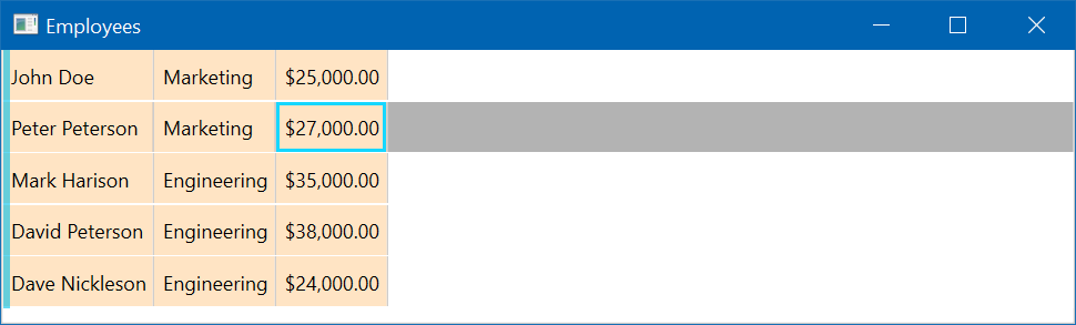 WPF DataGrid - Styling WPF DataGrid - Styling Image