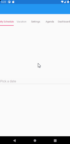 swiping tabview swiping