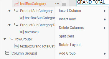 Improved Web Report Designer - Telerik Report Server