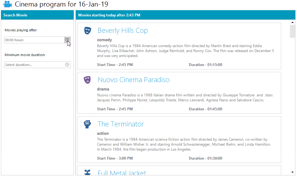 Telerik UI for WinForms - TimeSpanPicker Control