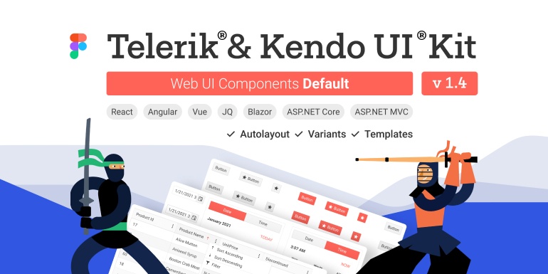 Telerik UI for Figma