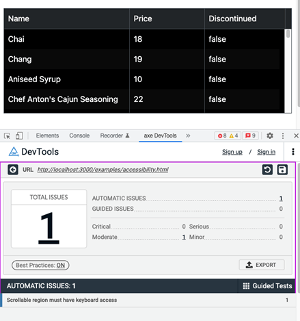 Tutorial: How To Build an Accessible React Table (Data Grid)
