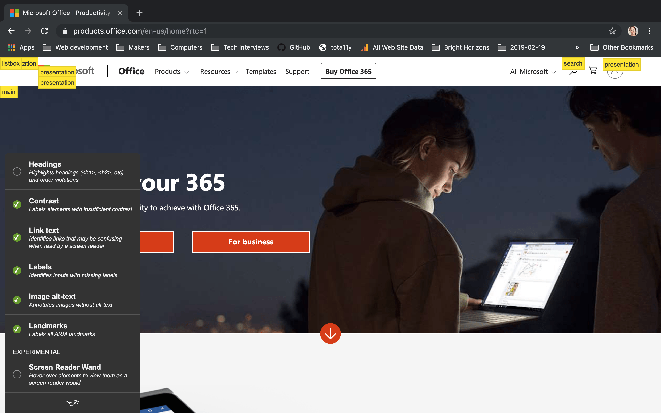 tota11y-bookmarklet tota11y-bookmarklet