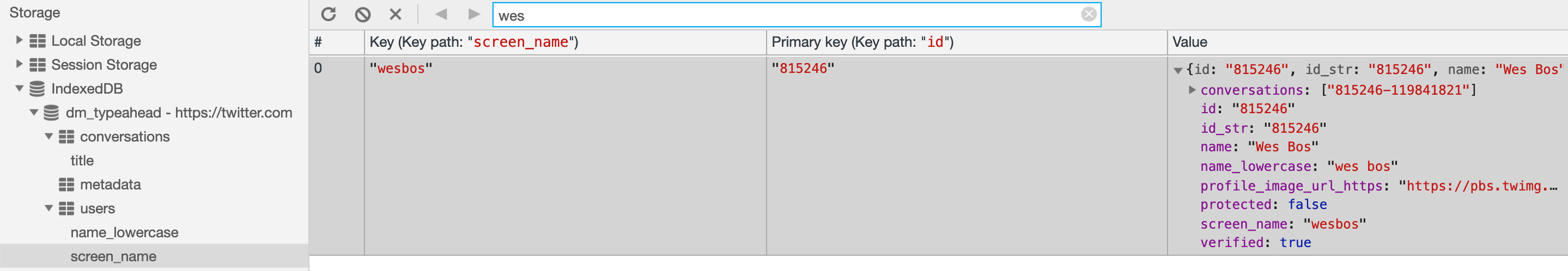 twitter-indexeddb twitter-indexeddb