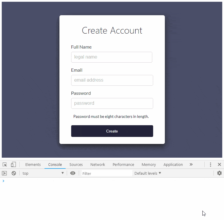 Validate Form Validate Form