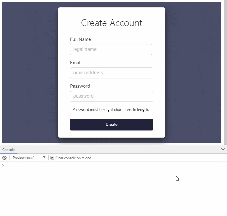 Validate Full Name Validate Full Name
