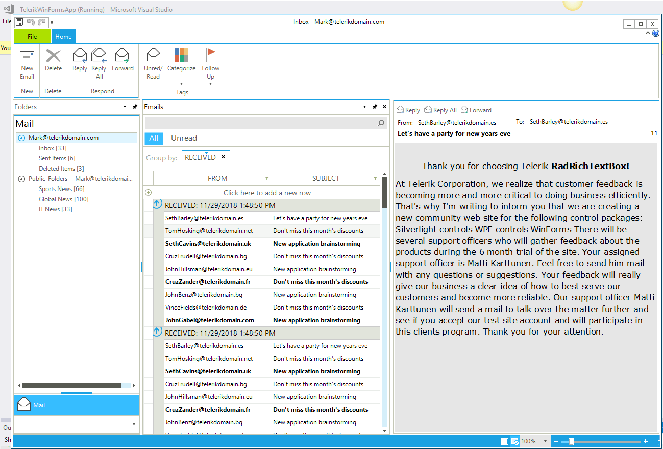 Winforms app Winforms app