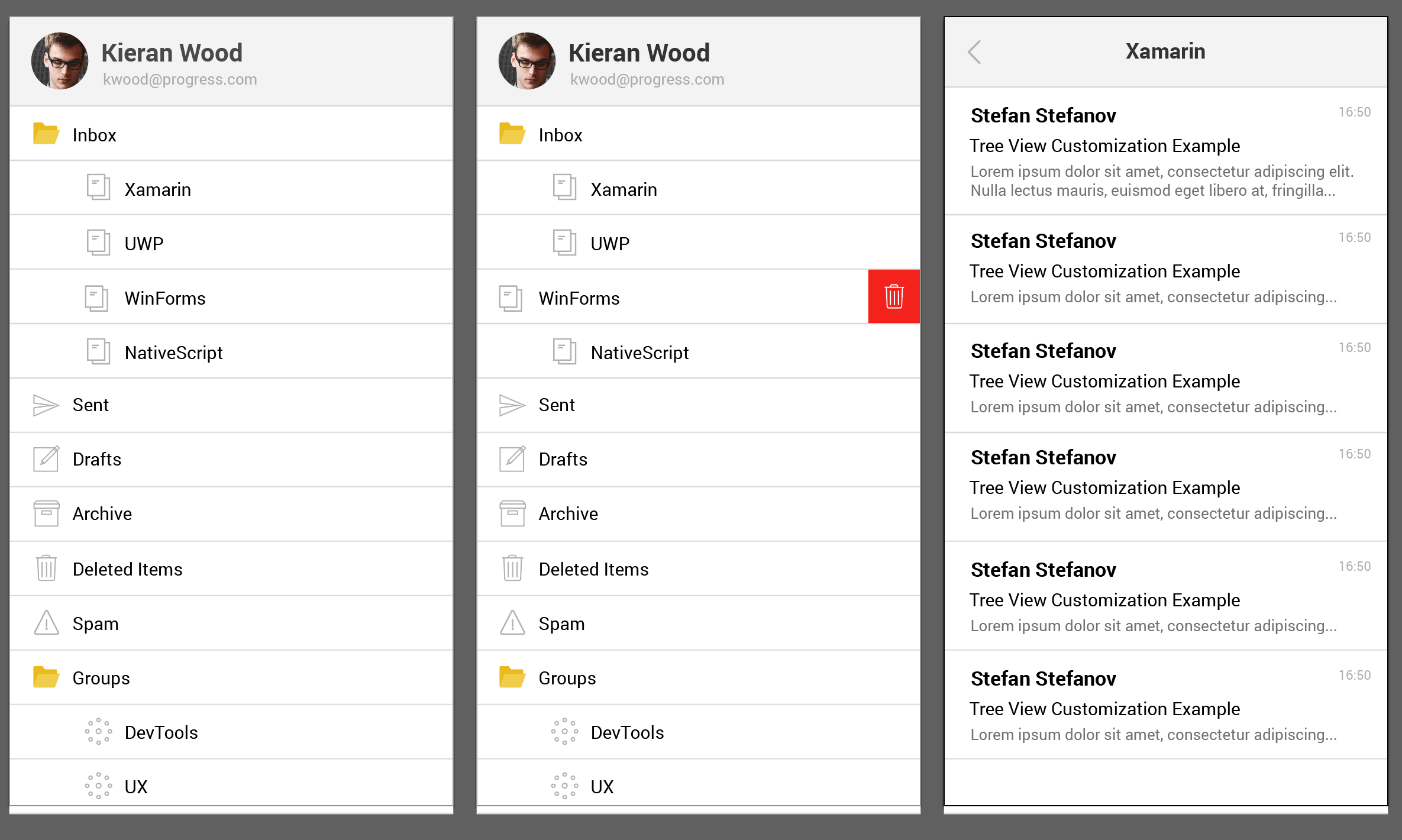 Xamarin TreeView- Sneak Peek Xamarin TreeView- Sneak Peek