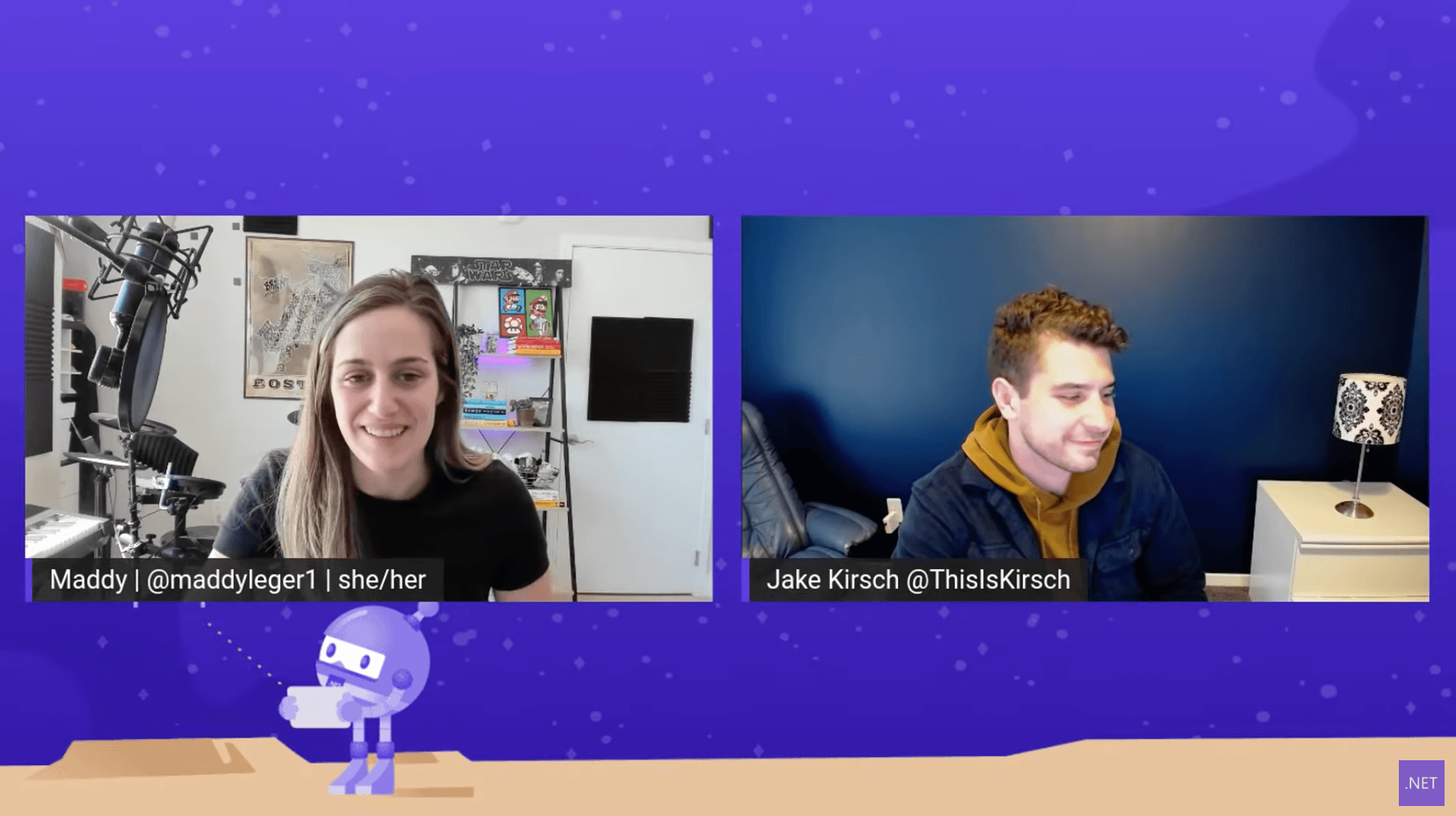 XamarinStandup A screencap of Xamarin Standup video with Maddy Leger and Jake Kirsch
