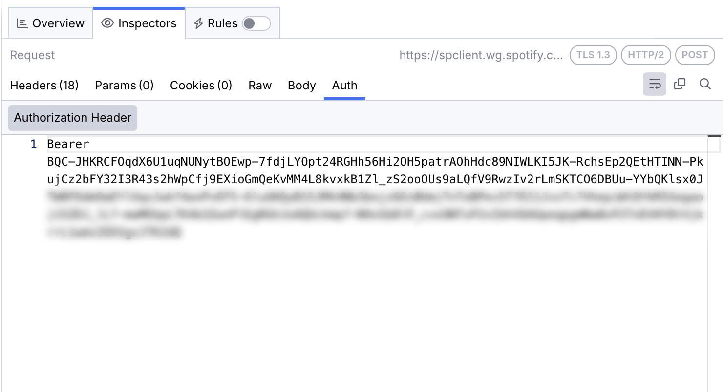 auth-tab-Fiddler Everywhere