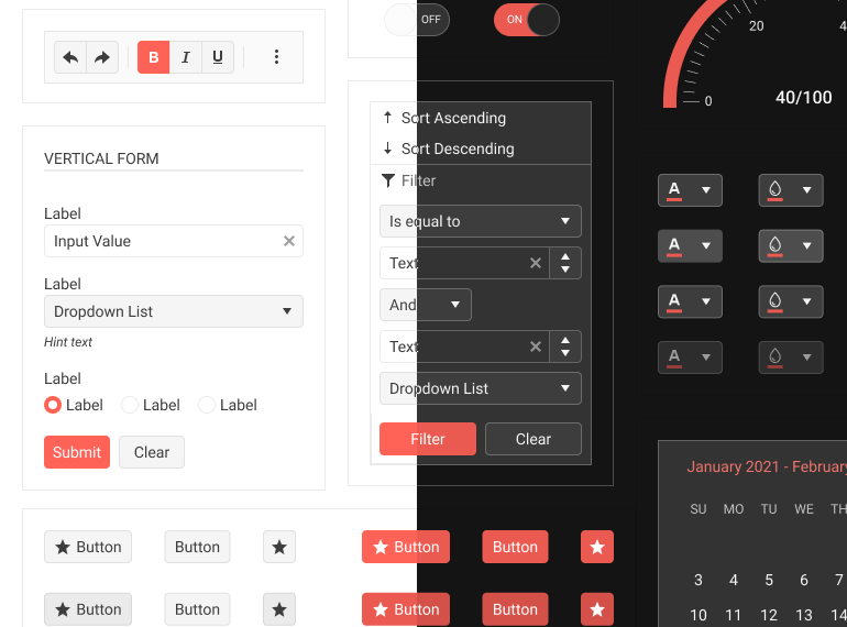 Light and Dark Mode
