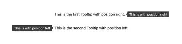 React Tooltip - Multiple Tooltips, KendoReact UI Library