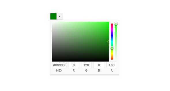 React ColorPicker - Overview, KendoReact UI Library