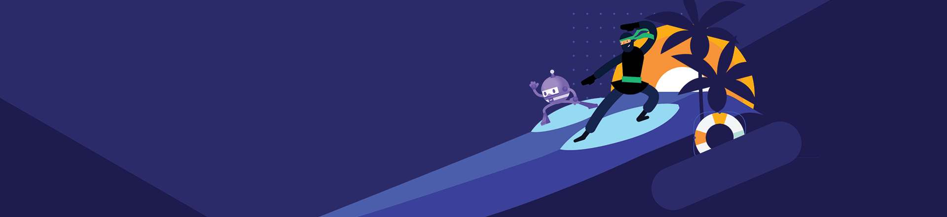 Telerik ninja and .NET Bot surfing in MAUI