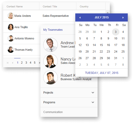 grid-panelbar-calendar