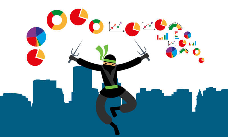 Telerik UI for Xamarin Ninja Gauge Header