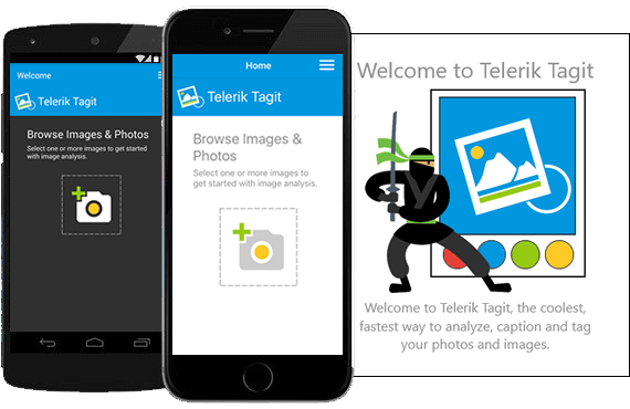 Telerik UI for Xamarin tagit all platforms