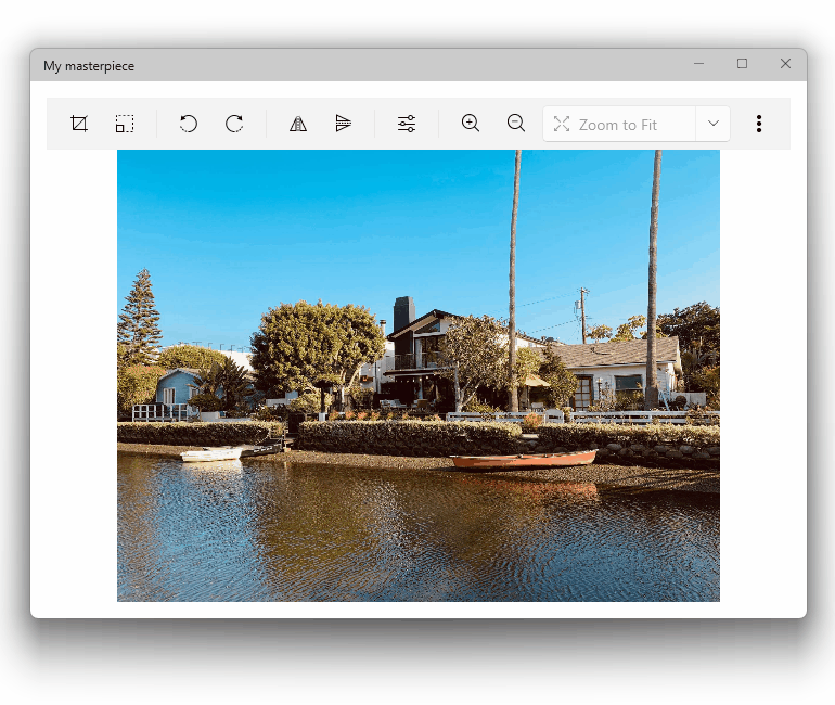 Image Editor—Crop, Resize and Zoom