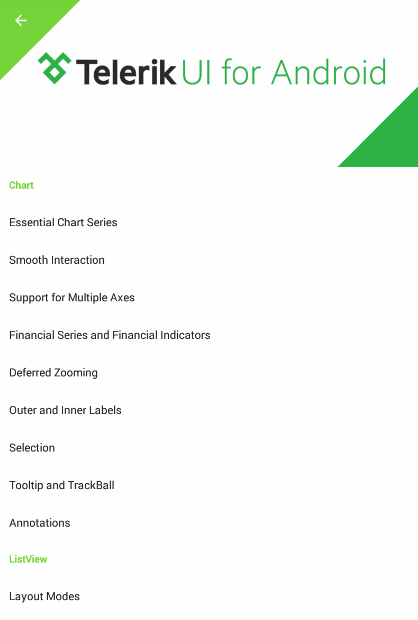 Parallax Effect with List View