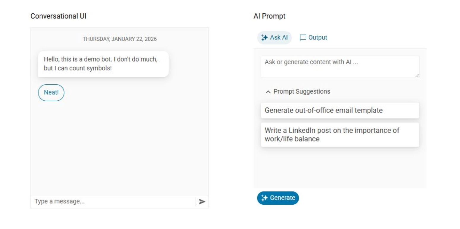 See Ai Prompt demo screenhot