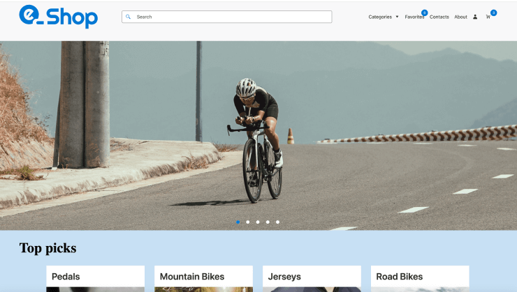E-shop Application