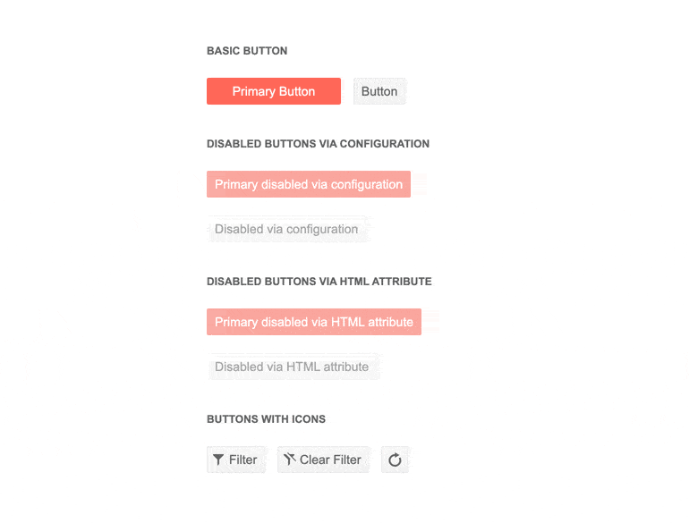 Telerik UI for ASP.NET MVC Button Themes