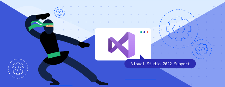 VisualSyudioNinja_Illustration_770x300 Support for Visual Studio 2022