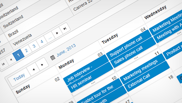 Bootstrap Demo in Kendo UI 
