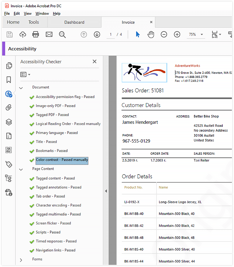 PDF - Documents Accessibility