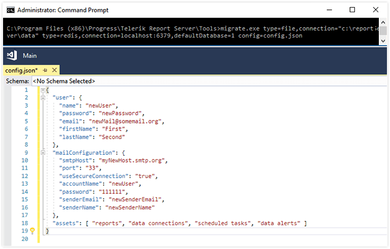 Pre-configured Report Server Deployment Tools 