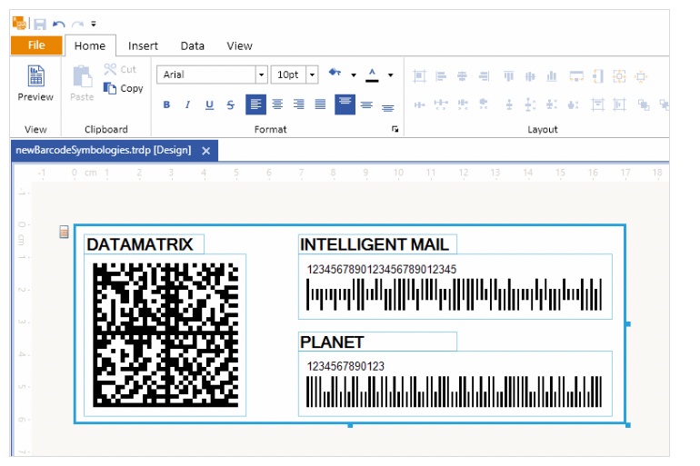 New Barcode Symbologies 