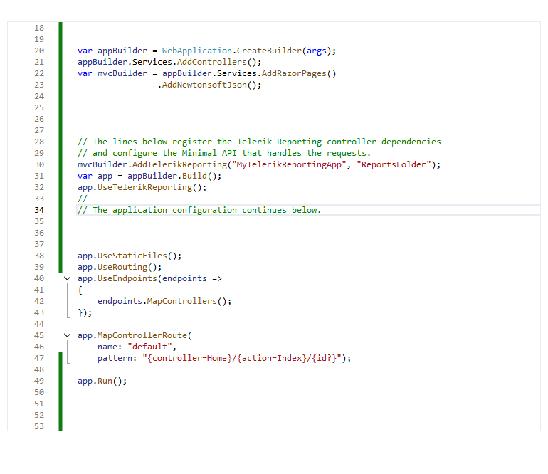 Simplified Reports Web Service Integration API