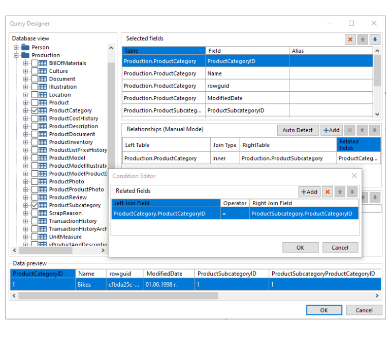 SQL Query Builder Tools
