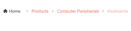 Telerik UI for Blazor Breadcrumb - Events