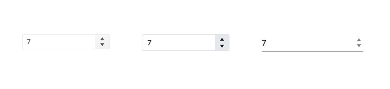 Telerik UI for Blazor Numeric Textbox Themes