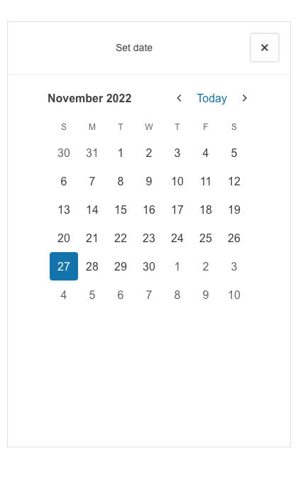 Telerik UI for Blazor DatePicker Component Adaptive Rendering