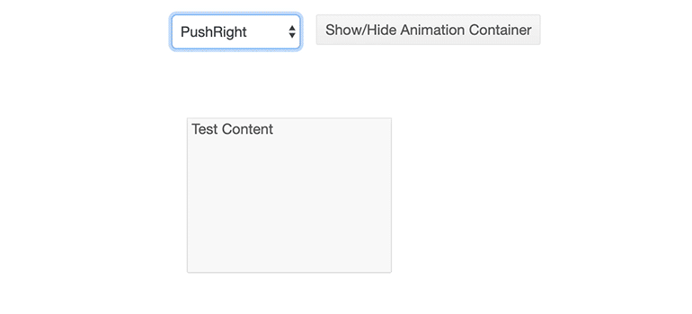 Animation Container Preview