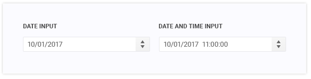 Date Input Preview