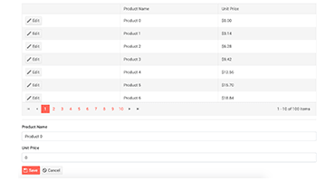 Telerik UI for Blazor External Edit Form Telerik UI for Blazor External Edit Form