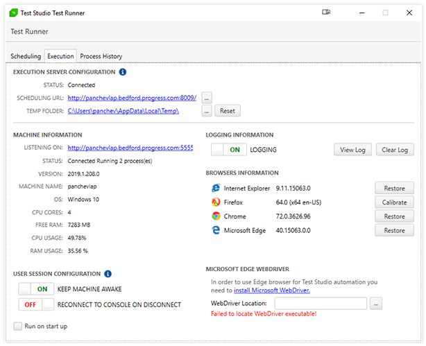 Scheduling Services Improvements 