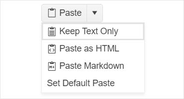 Telerik UI for JSP Split Button